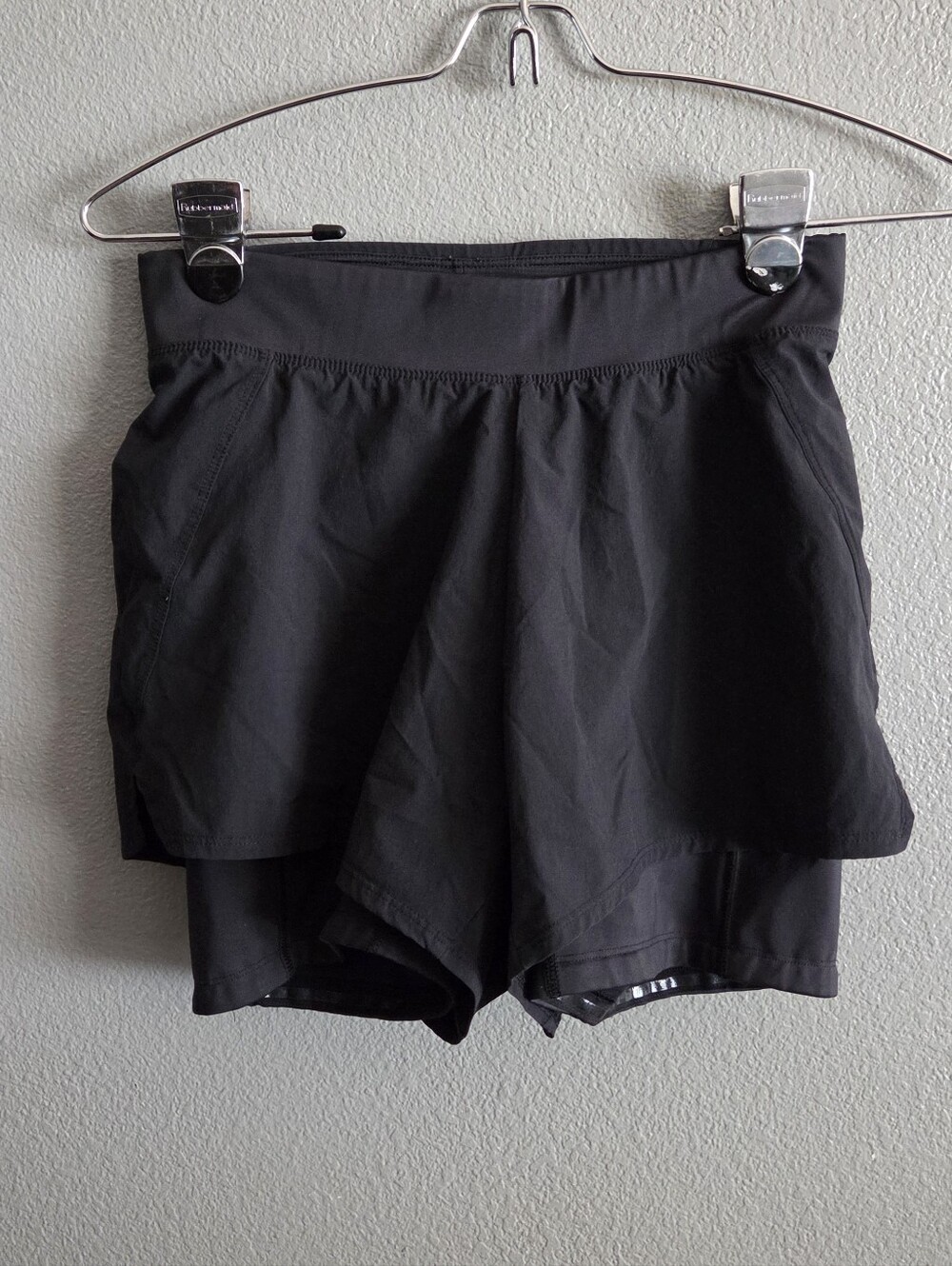REI Co-op Women's On-The-Trail 2-in-1 Running Shorts - Black, Size XS